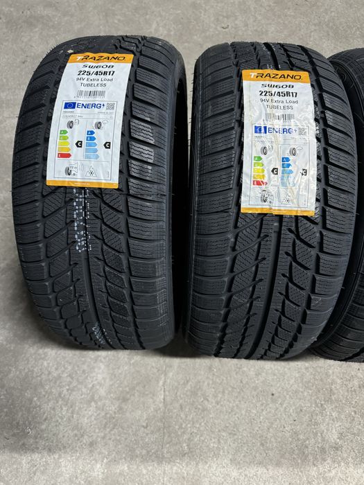 Opony Zimowe NOWE 225/45 17 Trazano Goodride SW608 Rant Ochronny 2025R
