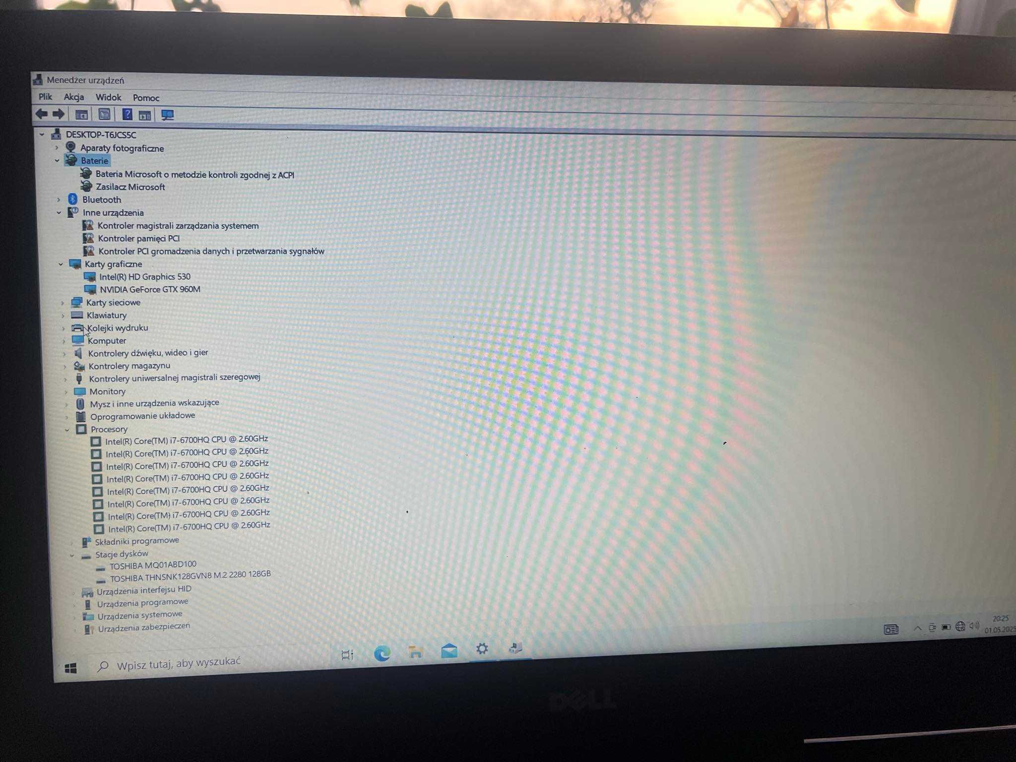 Gamingowy laptop DELL Inspiron 15 Gaming 7566 i7 1TB 16gb Ram GTX960M