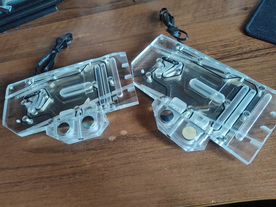 Продам водоблоки до відеокарти gigabyte rtx 3070 vision oc