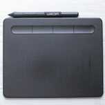 Графический планшет Wacom Intuos Small черный (без Bluetooth)
