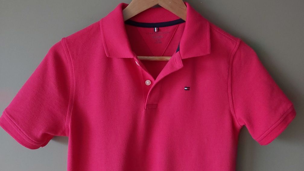 Tommy Hilfiger koszulka polo  12-14 lat r.L