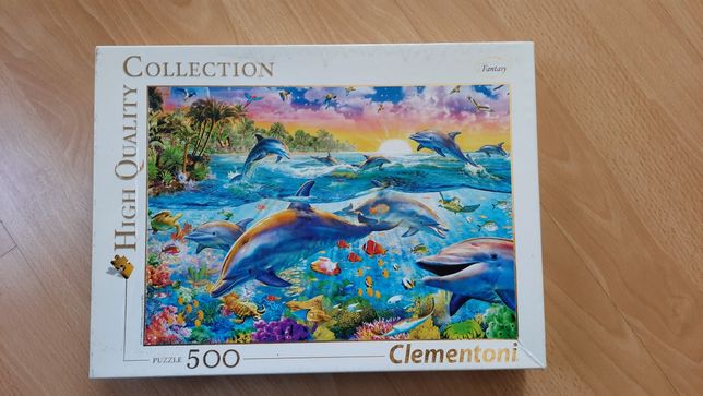 Puzzle Clementoni 500 el. Tropical Dolphins