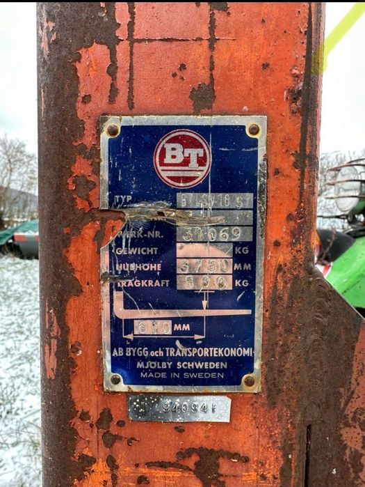 Torre porta paletes para trator