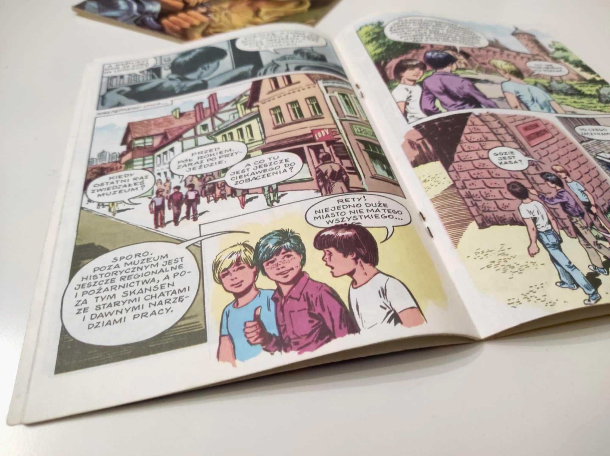 KOMIKSY PRL - "Tajemnice złotej maczety" cz. 1 i 2