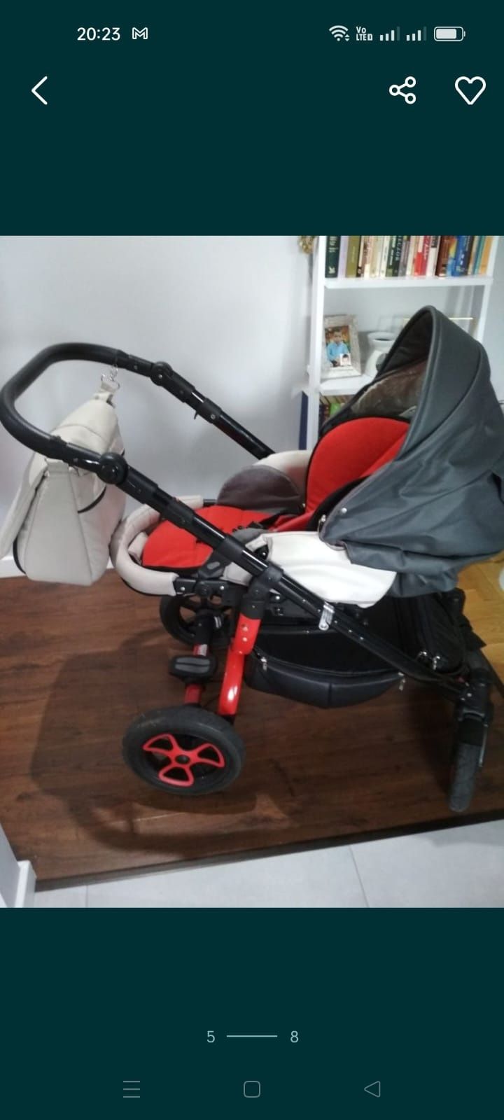 Wózek dziecięcy spacerowy Tutek