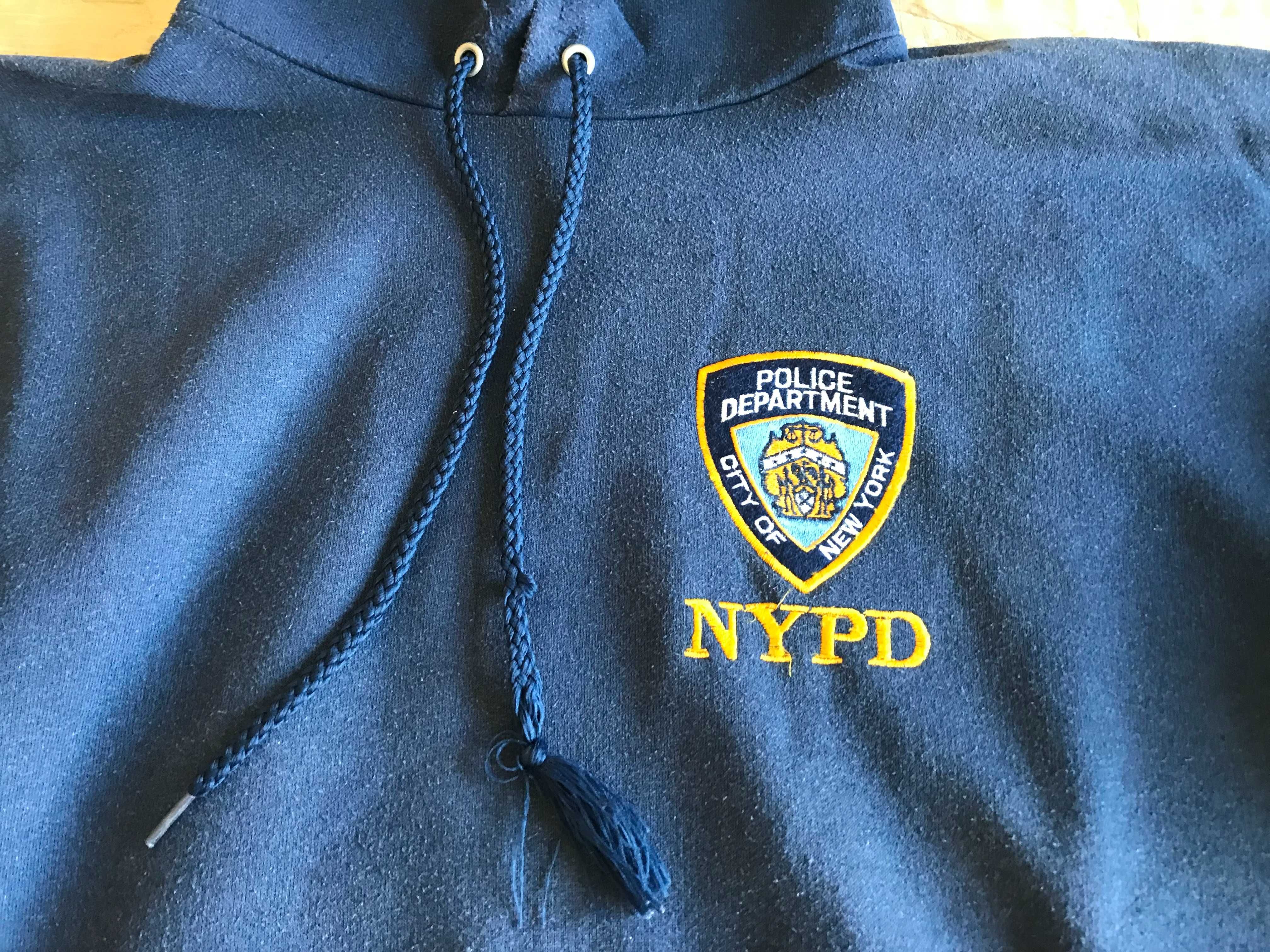 casaco com capuz, Polícia de Nova Iorque + galhardete Policia Israel