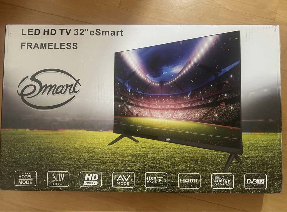 Tv smart Nova na caixa