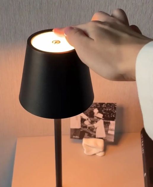 Настольная аккумуляторная лампа, лампа с аккумулятором