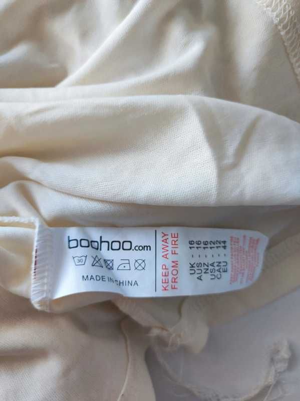 Boohoo r 44 asymetryczna ażurowa sukienka cudna Nowa plus size