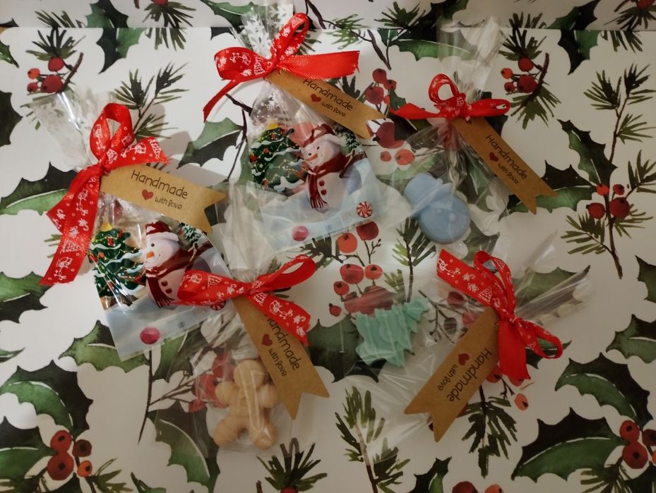 Zapachowe Mydełka świąteczne na podziękowanie