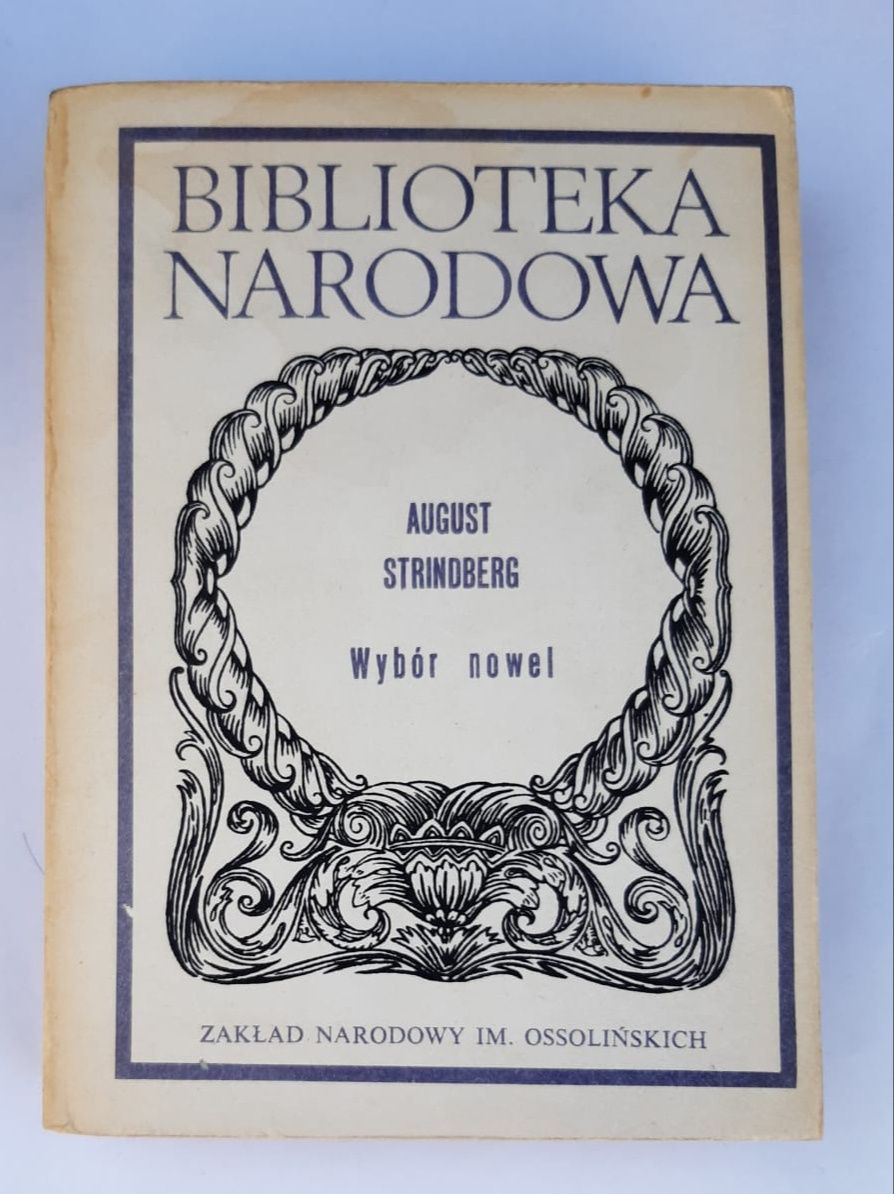 August Strindberg wybór nowel biblioteka narodowa