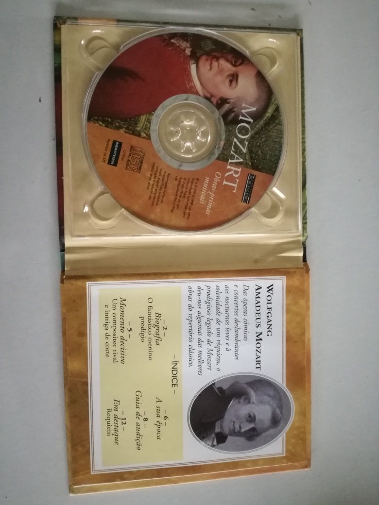 CD Mozart - Obras-primas Musicais