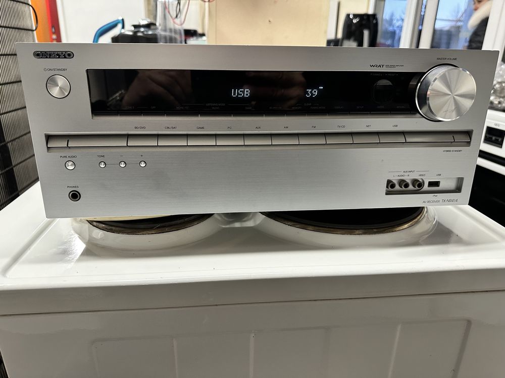 Підсилювач ресивер Onkyo TX NR 414 з Німеччини