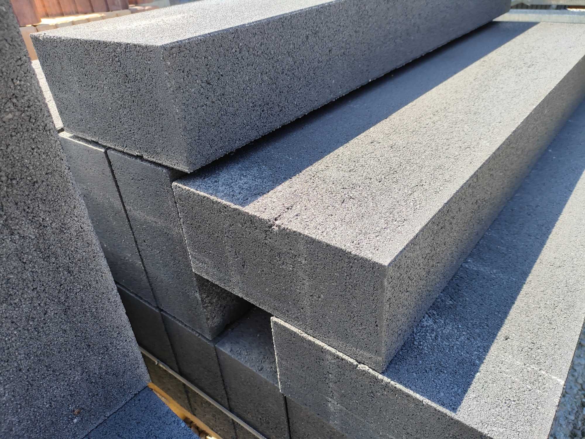 Schody gotowe stopnie schodowe blok betonowy obrzeże