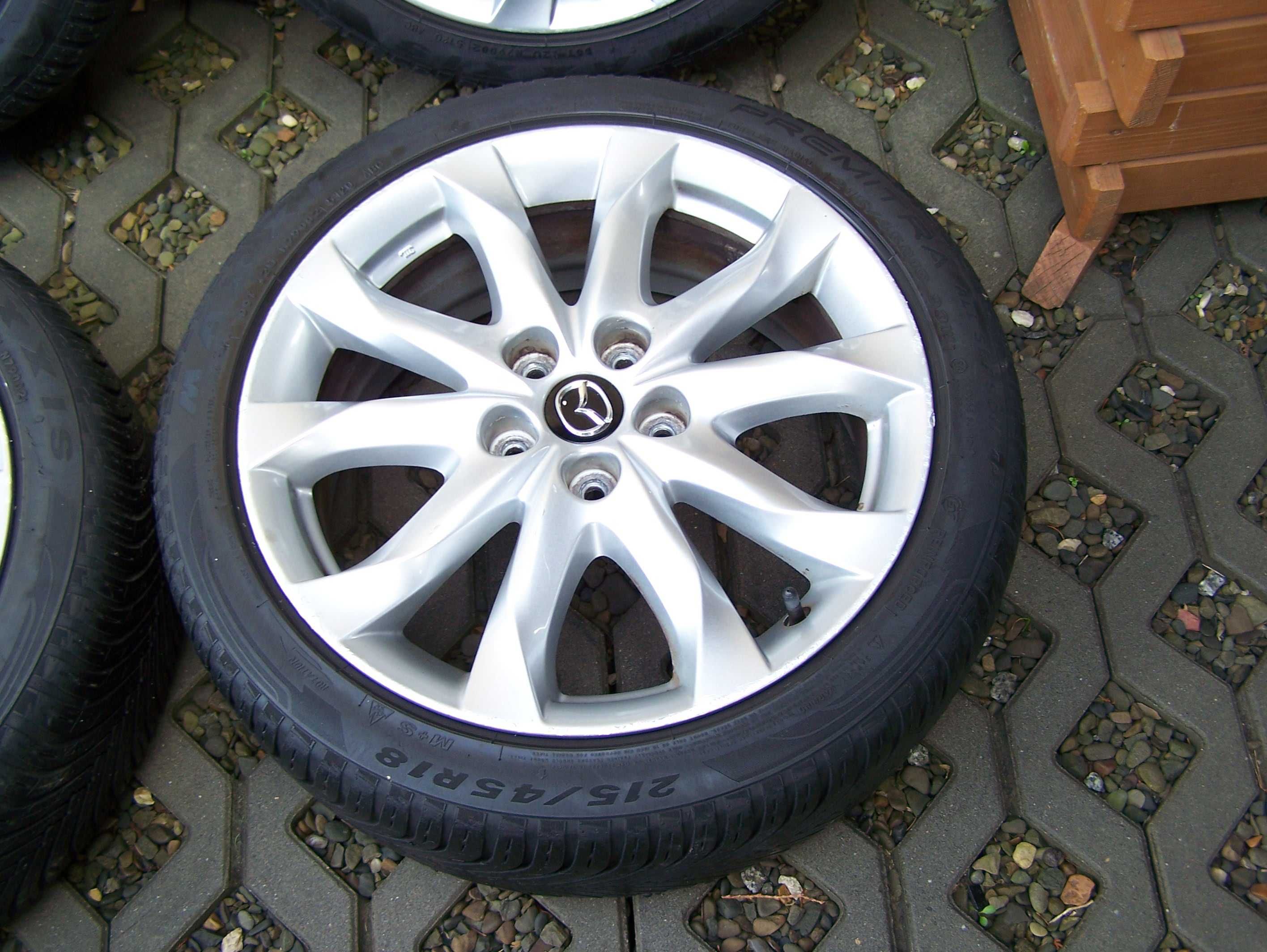 Koła Aluminiowe Oryginalne  18  Opony Całoroczne Mazda 3,6 Inne