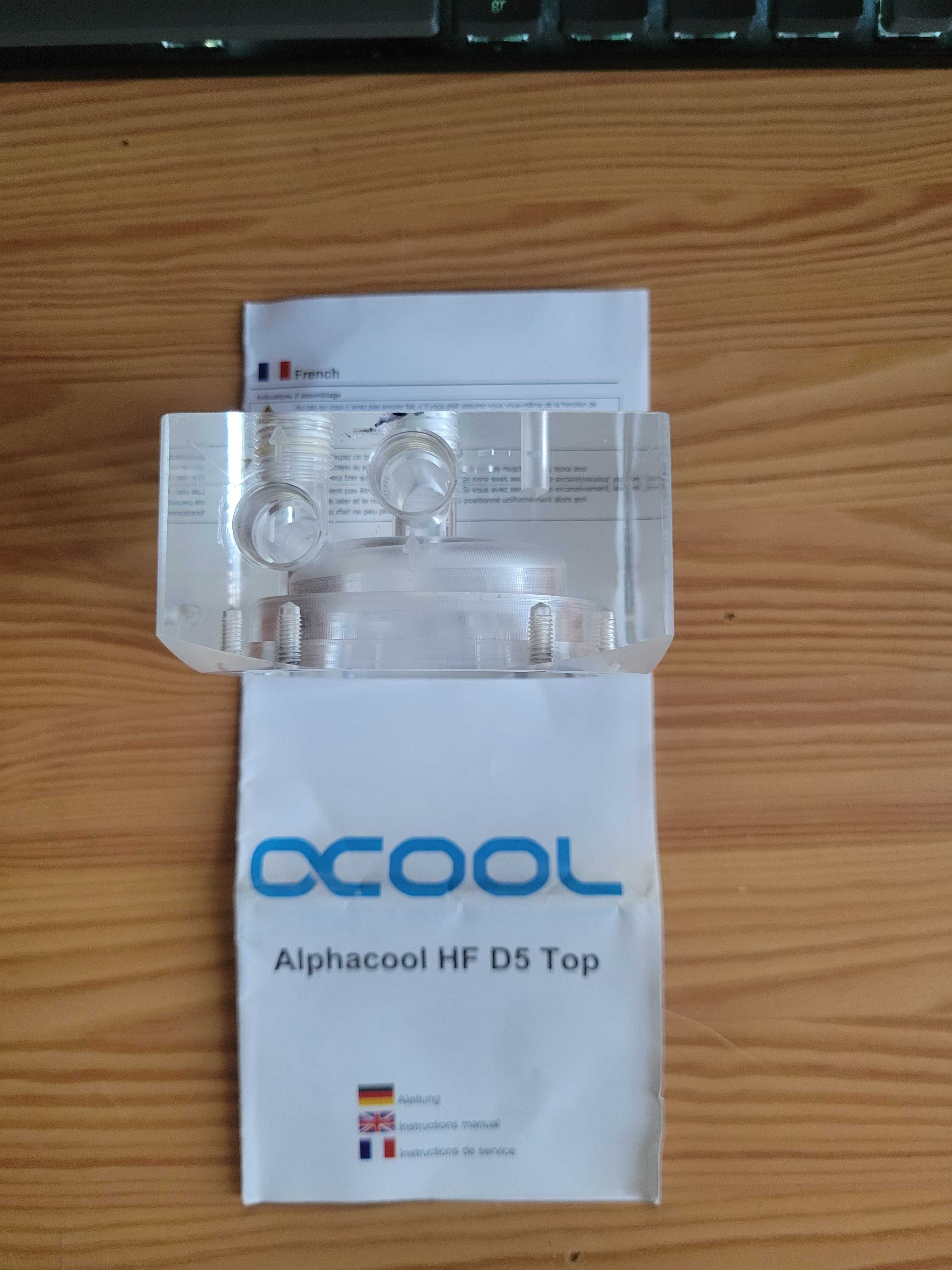 Alphacool HF D5 Top - Plexi + Alphacool VPP655 - Single Edition
