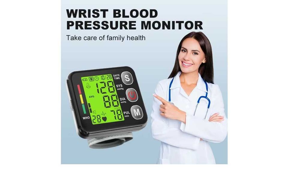 profesjonalny ciśnieniomierz medyczny nadgarstkowy /NOWY