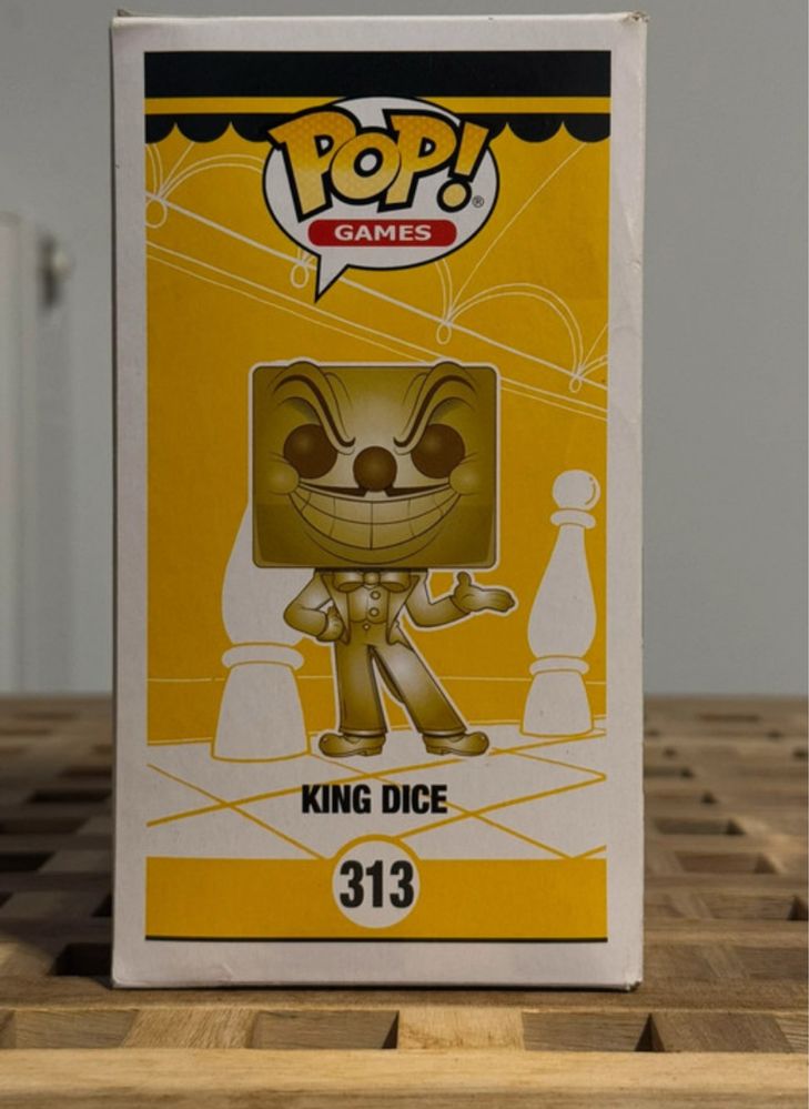 King Dice Cuphead Funko