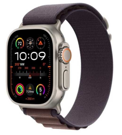 Apple Watch Ultra 2 49mm Titanium Indigo Alpine Loop L-DOSTAWA GRATIS!