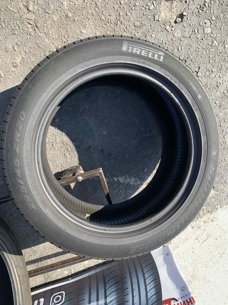 Шини 295/45 ZR20 Pirelli літо 2022 рік 6/6,5 мм RunFlat