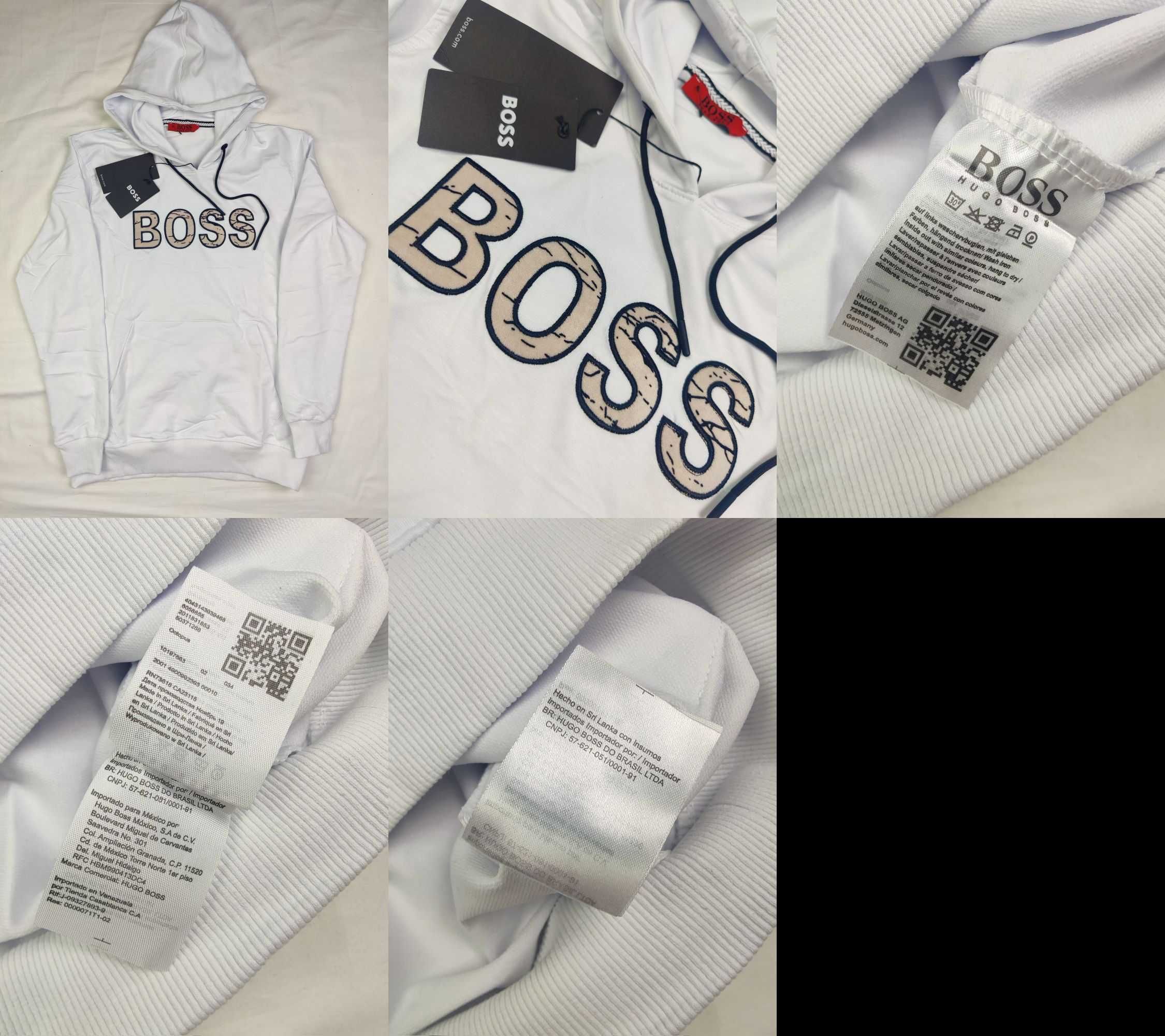 Bluza męska z kapturem Armani Hugo Boss Tommy Hilfiger logowane