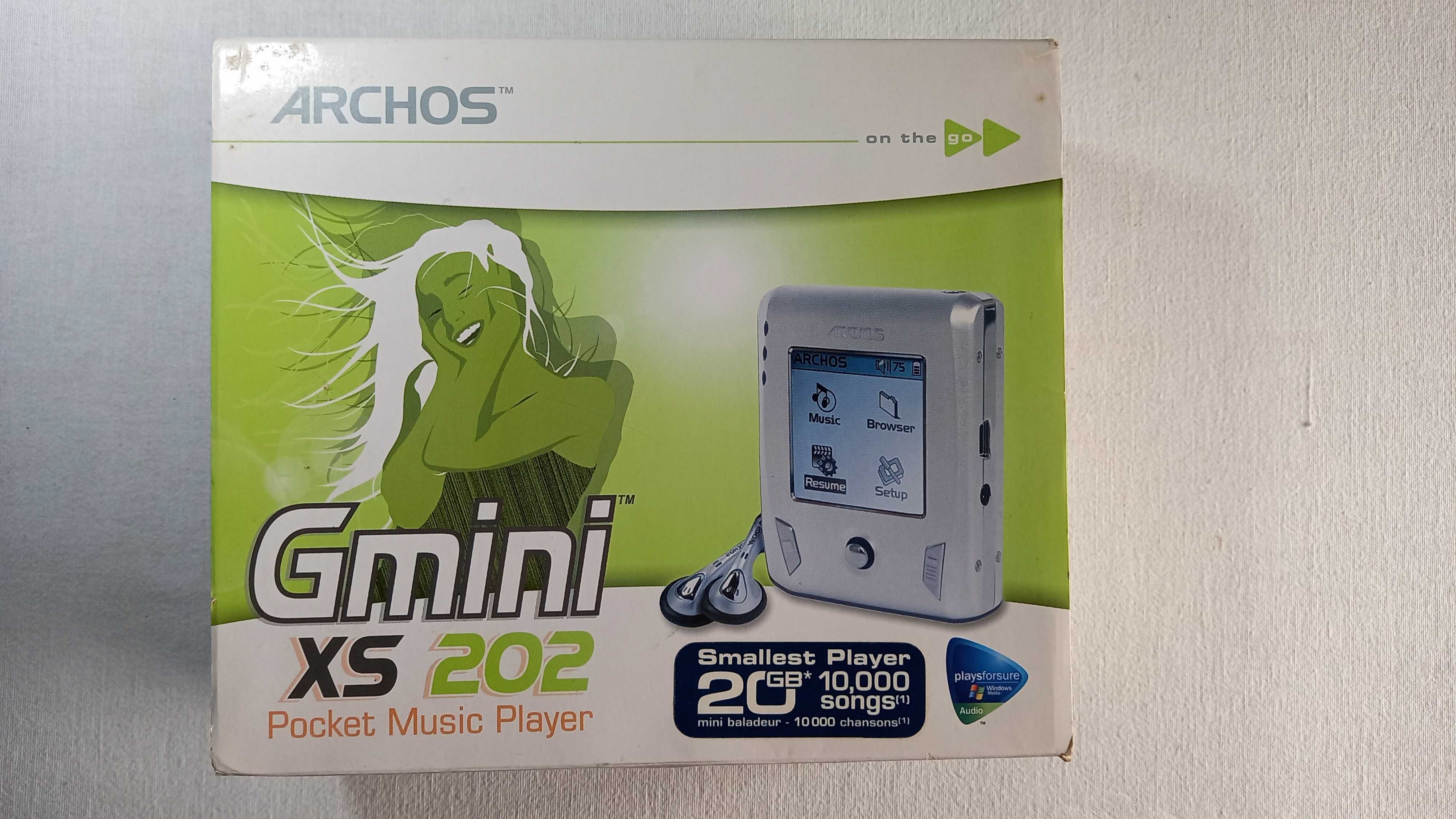 Leitor MP3 da ARCHOS - Gmini Xs 202