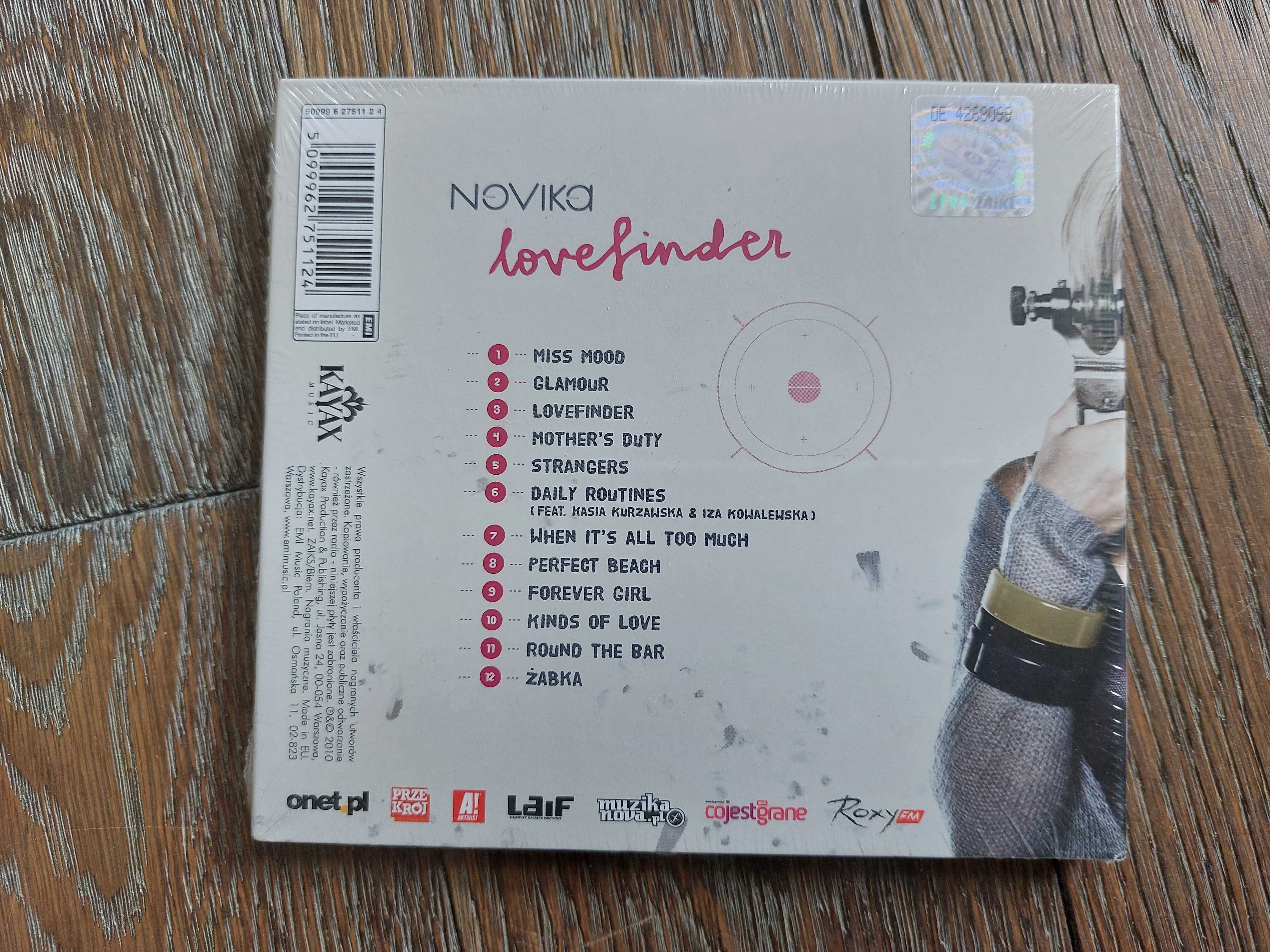 płyta CD Novika Lovefinder nowa folia