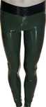 Legginsy męskie latex lateks M