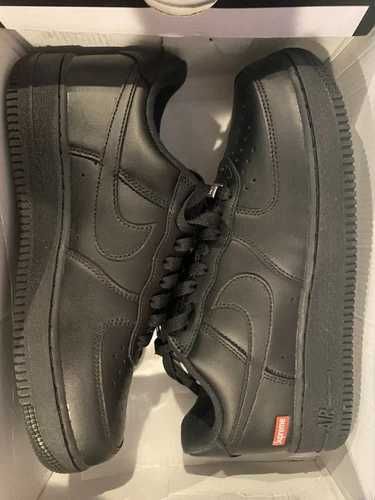 CDS*Nike_Nowy*Force1_SupremeBlack*buty_UnisexTrampki.40