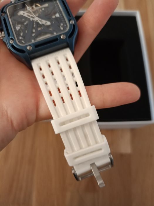 Zegarek męski Mark Fairwhale biały FW-6530-WB