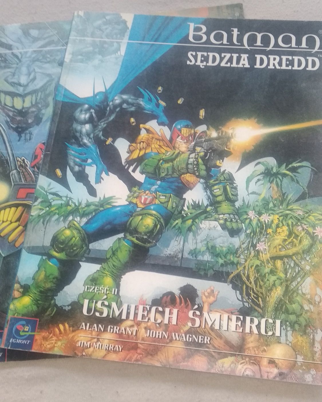 Batman Sędzia Dredd UŚMIECH ŚMIERCI Alan Grant, Glenn Fabry, J. Wagner