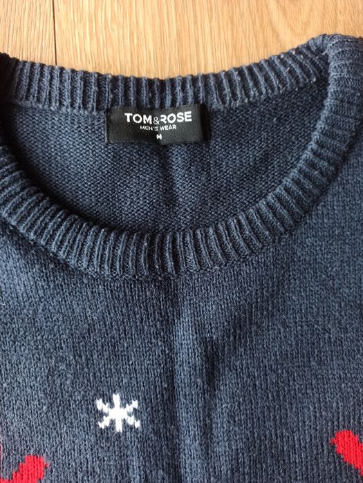 Sweter męski zimowy , świąteczny. Rozmiar M