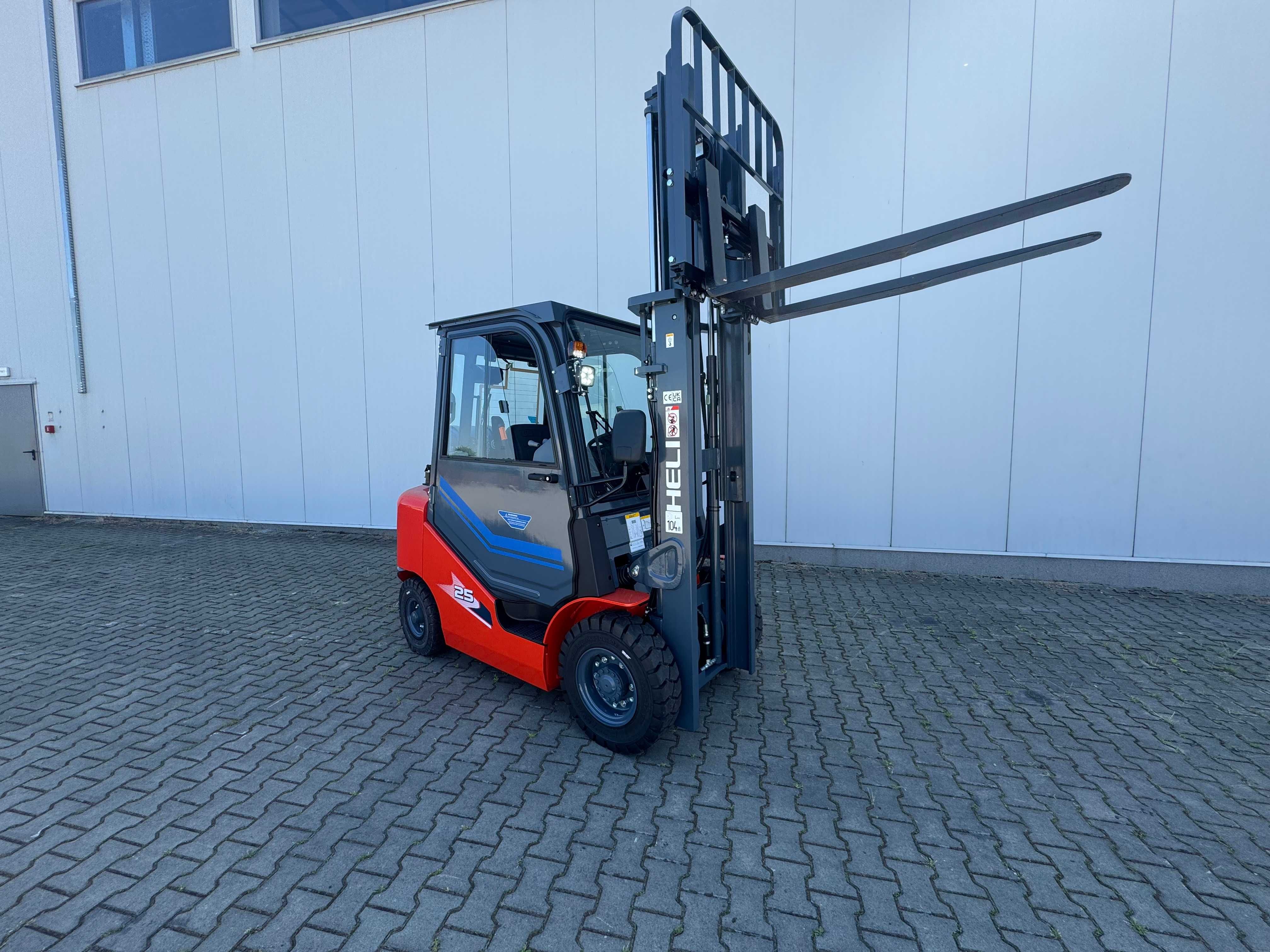 Wózek Widłowy Heli CPYD25-KU1H 2,5t Maszt 3,3 Duplex LPG 2025-03