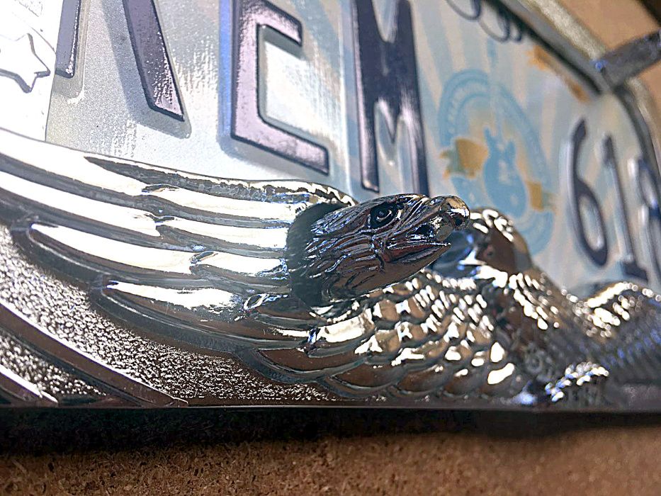 Крепления для мотоцикла в виде орла для автомобильного номера орел
