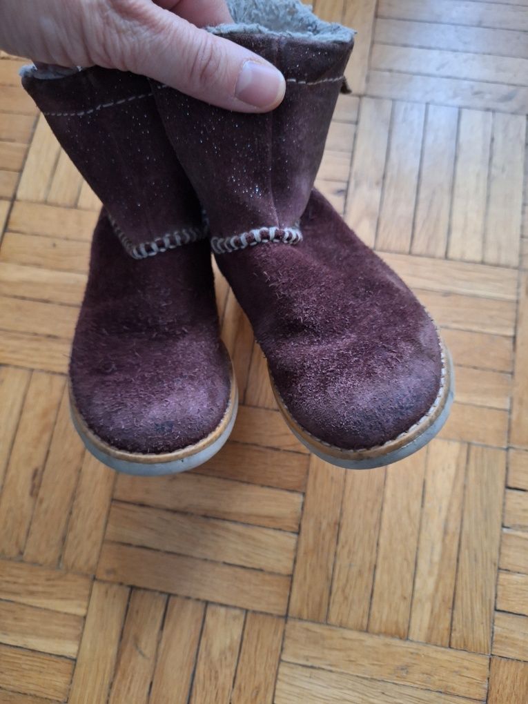 Botki zamszowe Clarks rozm 26