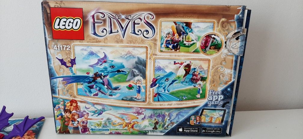 Lego Elves 41172 przygoda Smoka Wody