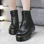 Stylowe Skórzane Buty z Wysoką Podeszwą Prawdziwa Skóra Rozmiar 44