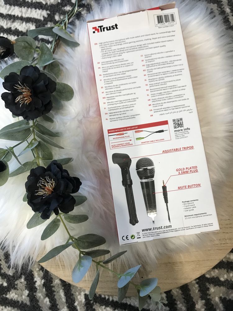 Nowy mikrofon Mikrofon TRUST Starzz All-round Microphone