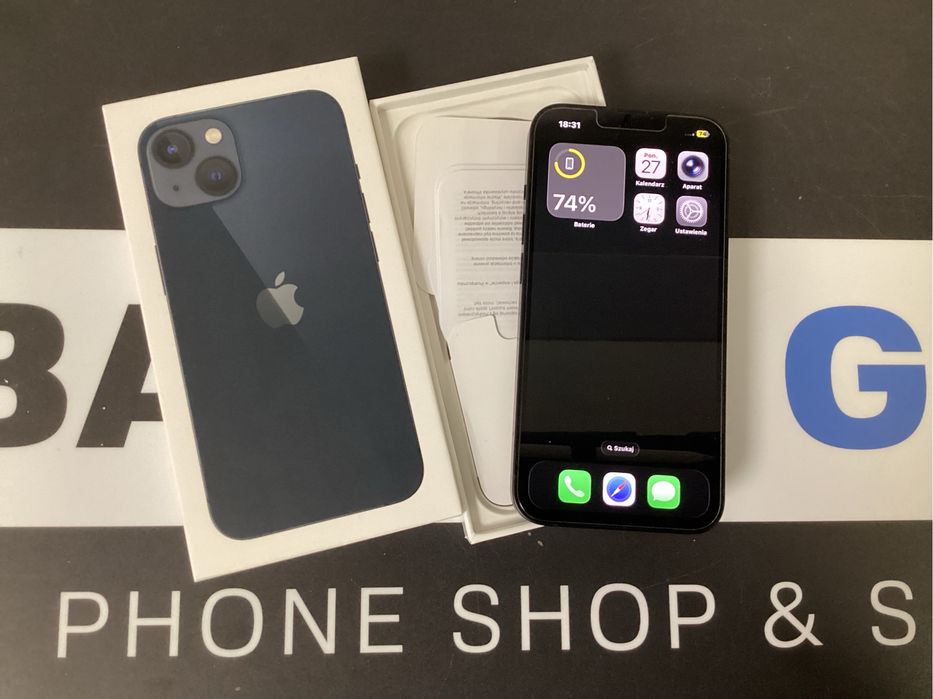 Sklep bardzo ladny Apple Iphone 13 128gb midnigt bateria 100%