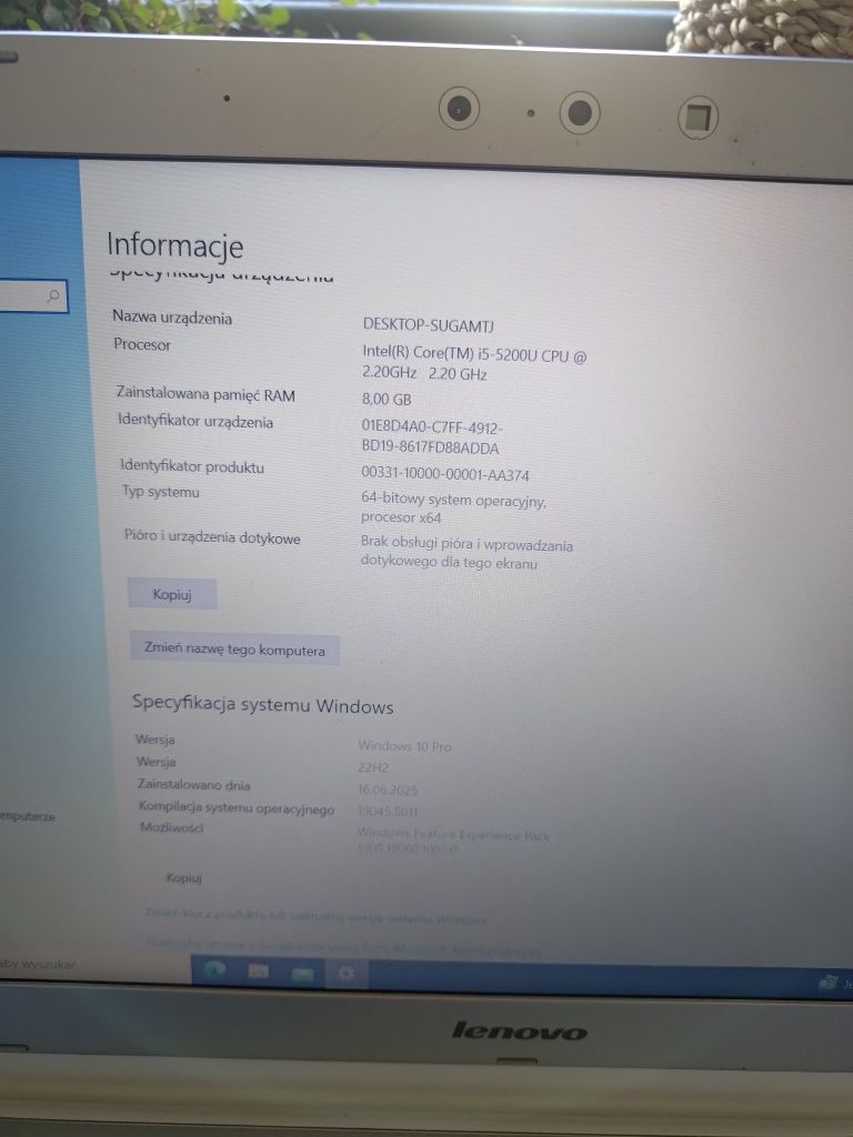Lenovo z51-70 / Intel i5 / 8gb ram