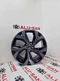 NOWE ALUFELGI RENAULT 20" 5x114,3  Talisman, Austral,  Czarny Połysk