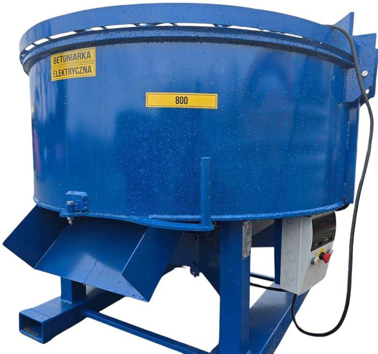 Mieszalnik elektryczny do betonu betoniarka 800 L