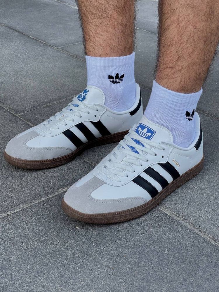 Buty Adidas Samba Vegan Low White Black