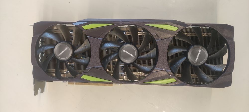 Рабочая Видеокарта manli 3070ti