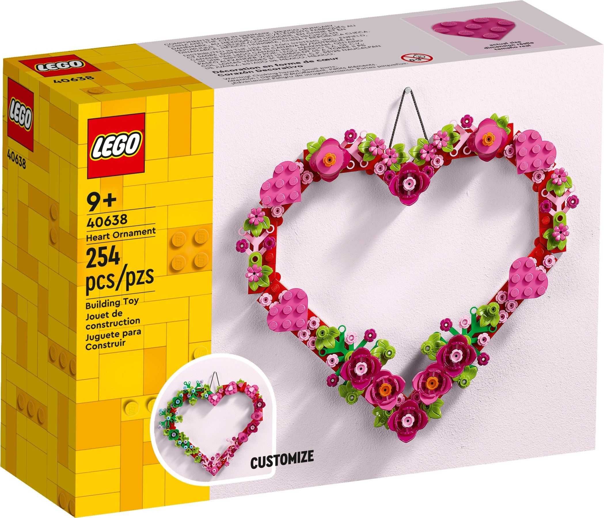 LEGO Creator 40638 Ozdoba w kształcie serca