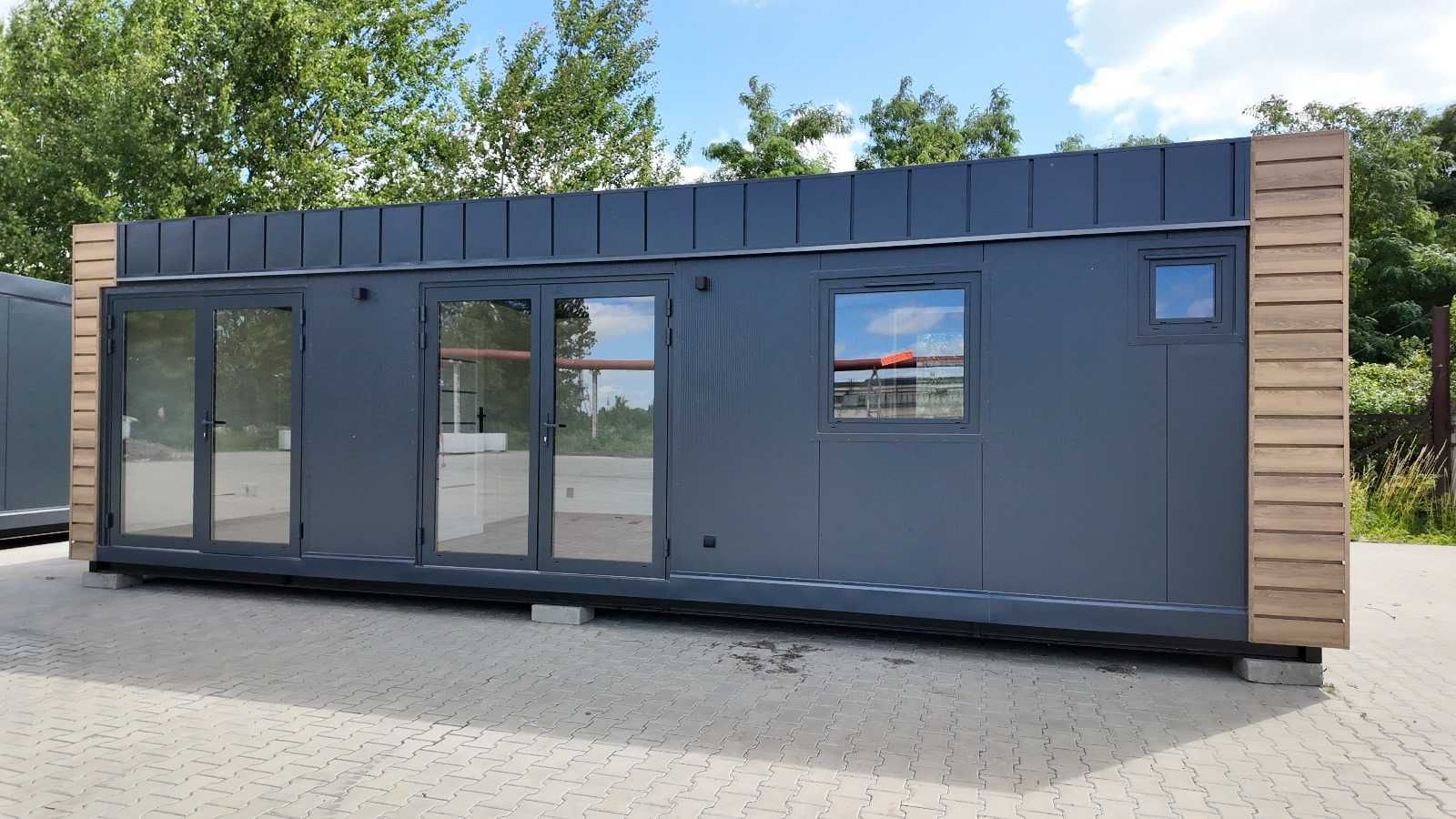 Kontener mieszkalny, domek letniskowy, holenderski, mobilny