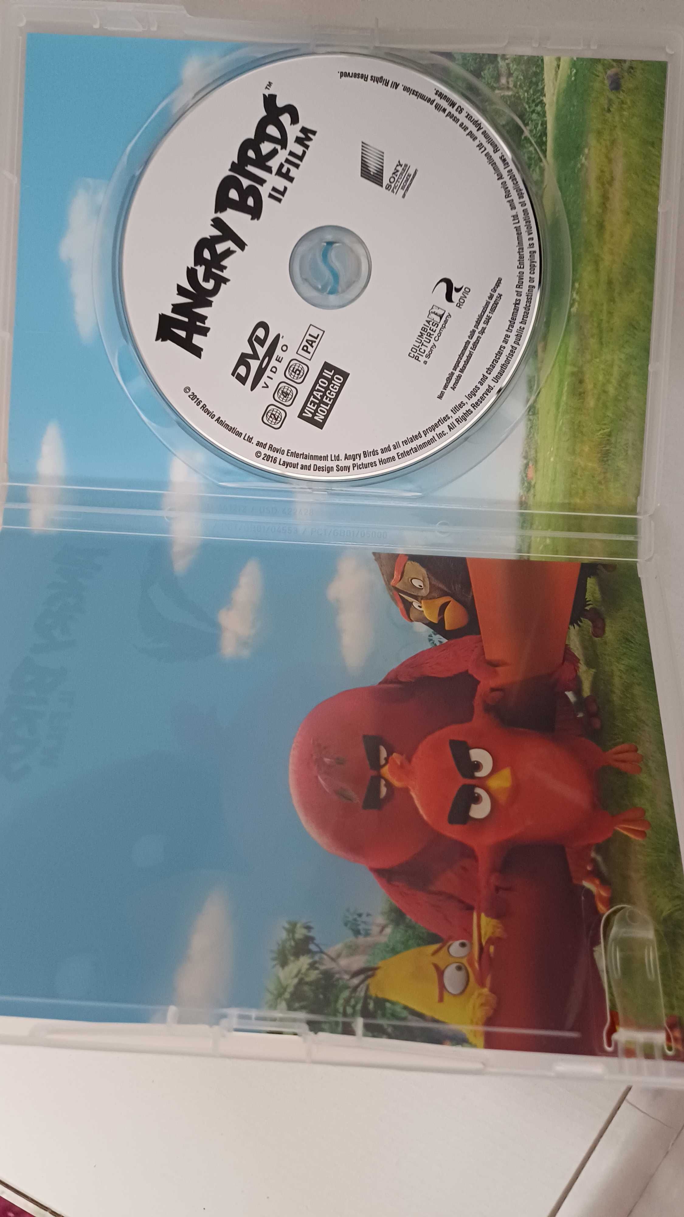DVD Angry Birds (wersja kinowa) IT, GB,  bez polskiego