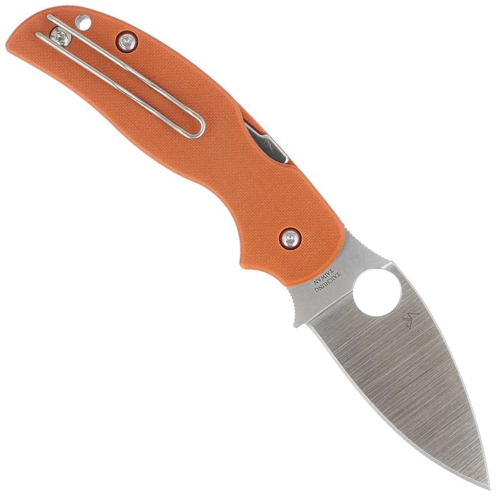 Nóż składany Spyderco Sage 5 Burnt Orange G10, Satin CPM REX 121