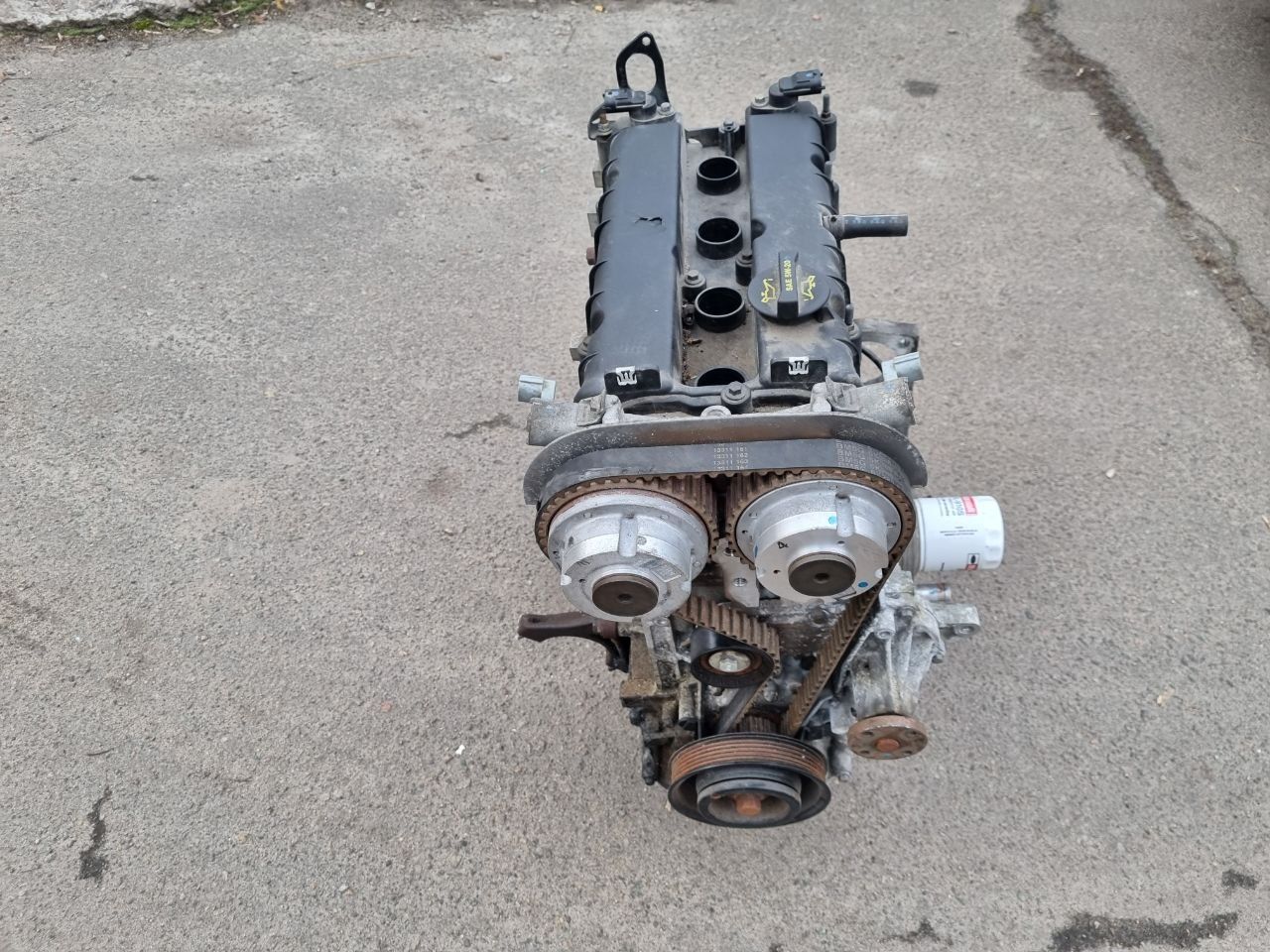 Двигатель 1.6 ford fiesta mk7