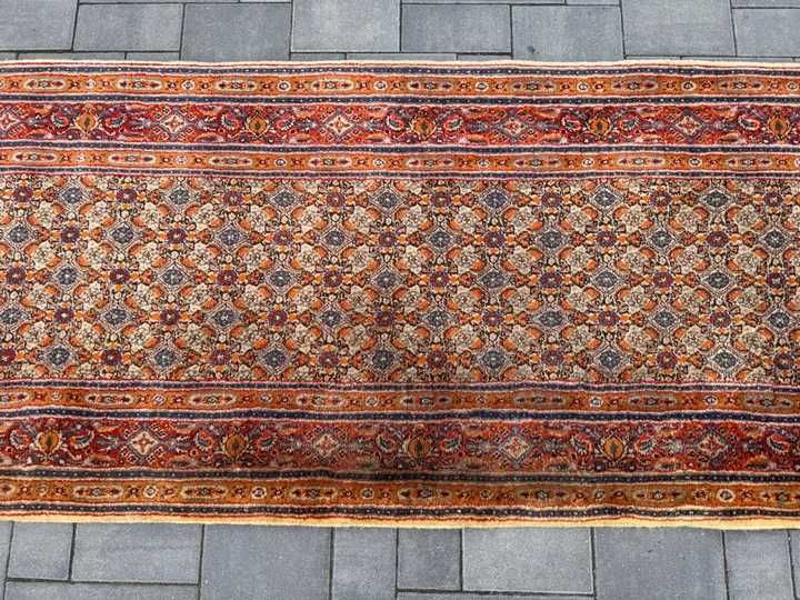 Moud Perski Ręcznie Tkany Chodnik 257x78 Iran Wełna